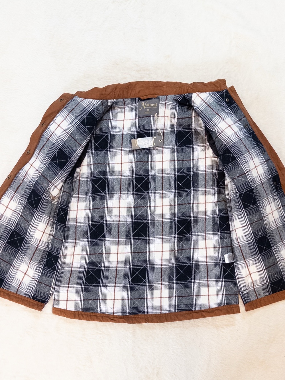 Natural Reflections Rust Utility Jacket - Picture 8 of 10